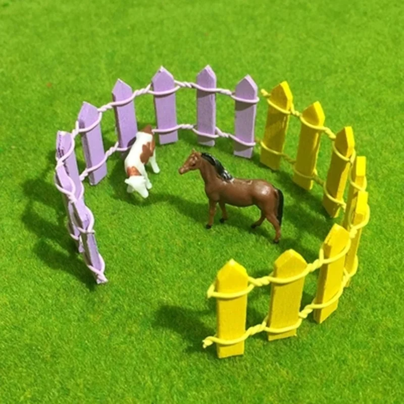 10 шт. миниатюрный деревянный забор для растений|Ограждение шпалеры и ворота| |