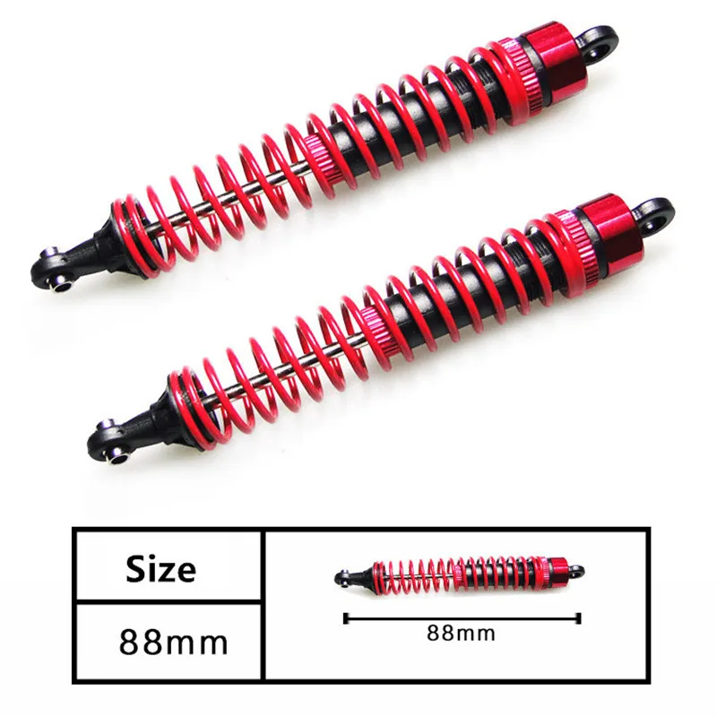 

Metal Shock Absorber 1/12 High Speed RC Car Accessories Long Shock Absorber FY-BZ02 Damped Red Shock Absorption