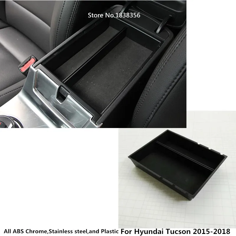 Высокое качество для Hyundai Tucson 2015 2016 2017 2018 внутренняя отделка хранения Контейнер