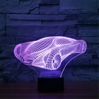 Настольные 3d-лампы для гостиной, трактора, экскаватора, бульдозера, прицепа, грузовика, настольная лампа 3D