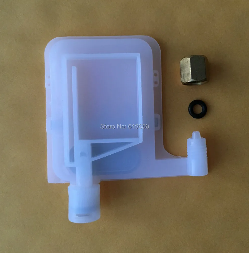 10 шт. Большой глушитель DX5 головка совместима с эко-растворителями и водными чернилами с медными винтами орингов на.