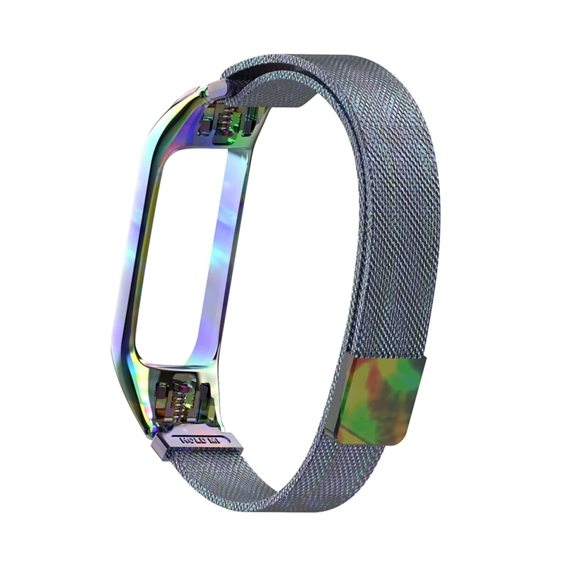 YUEDAER цветной mi Band 3 металлический ремешок для Xiaomi mi Band 3 mi lanese Loop браслет mi Band 3 Correa mi Band 3 аксессуары на магните