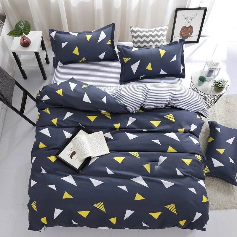 Творческий с узором в виде листьев постельное белье покрывало постельные