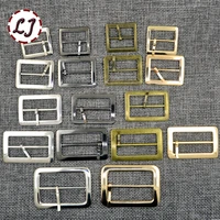 new 10pcslot 20mm25mm30mm35mm40mm silver bronze gold square metal shoes bag belt buckles decoration diy accessory sewing