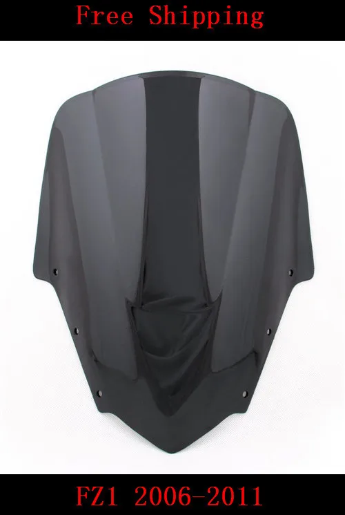 Ветровое стекло для мотоцикла Yamaha FZ1 2006-2011 черное | Автомобили и мотоциклы