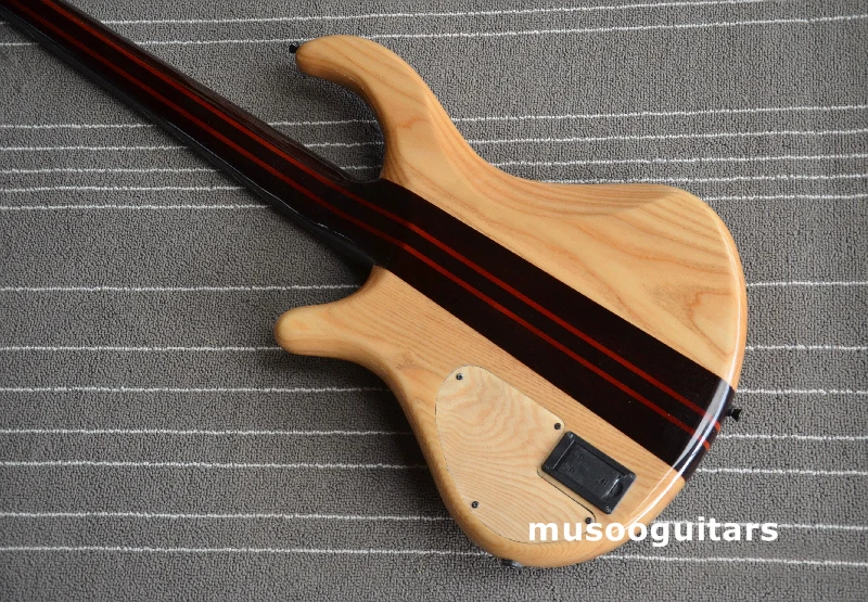 5 струны электрогитары с fanned fret и через шею|guitar rosewood|electric bass guitarelectric guitar brands |