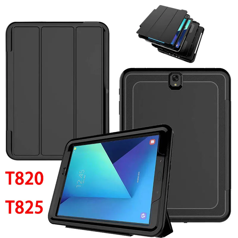 Для samsung Galaxy Tab S3 9 7 чехол для детей безопасный военный бронированный PC