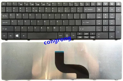 Новая английская клавиатура для ноутбуков Acer Aspire E1 521 531 531G 571 571G 5536G US|Клавиатуры