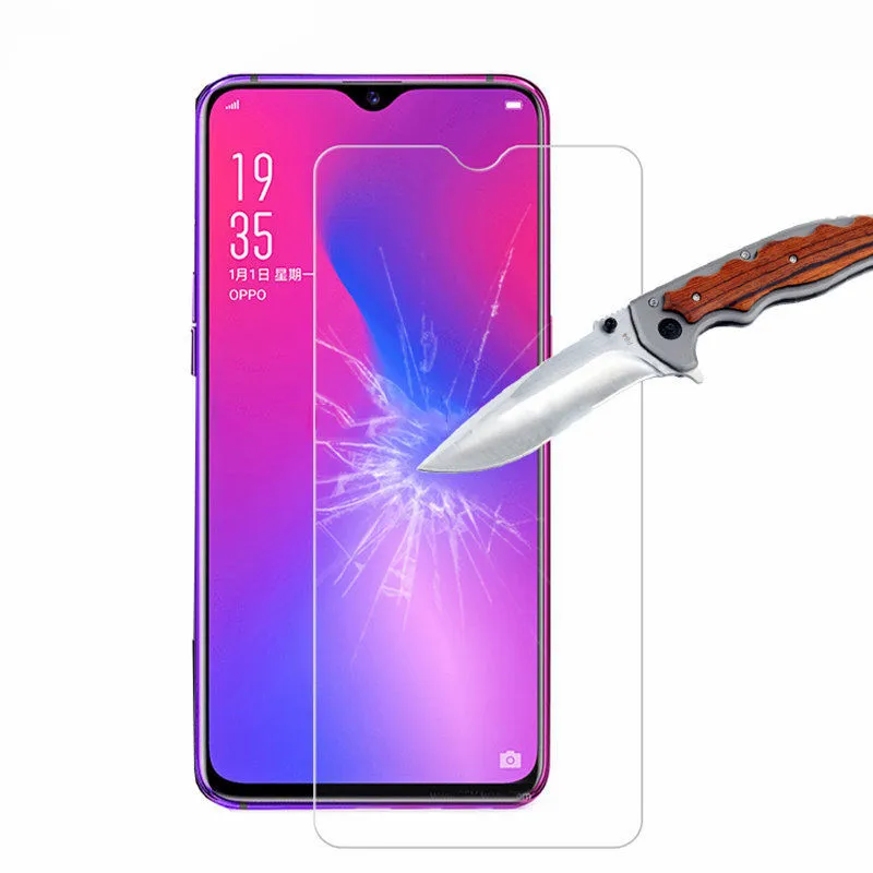 2 шт стекло на Oppo K1 закаленное для Защитная пленка экрана HD телефона ультратонкое