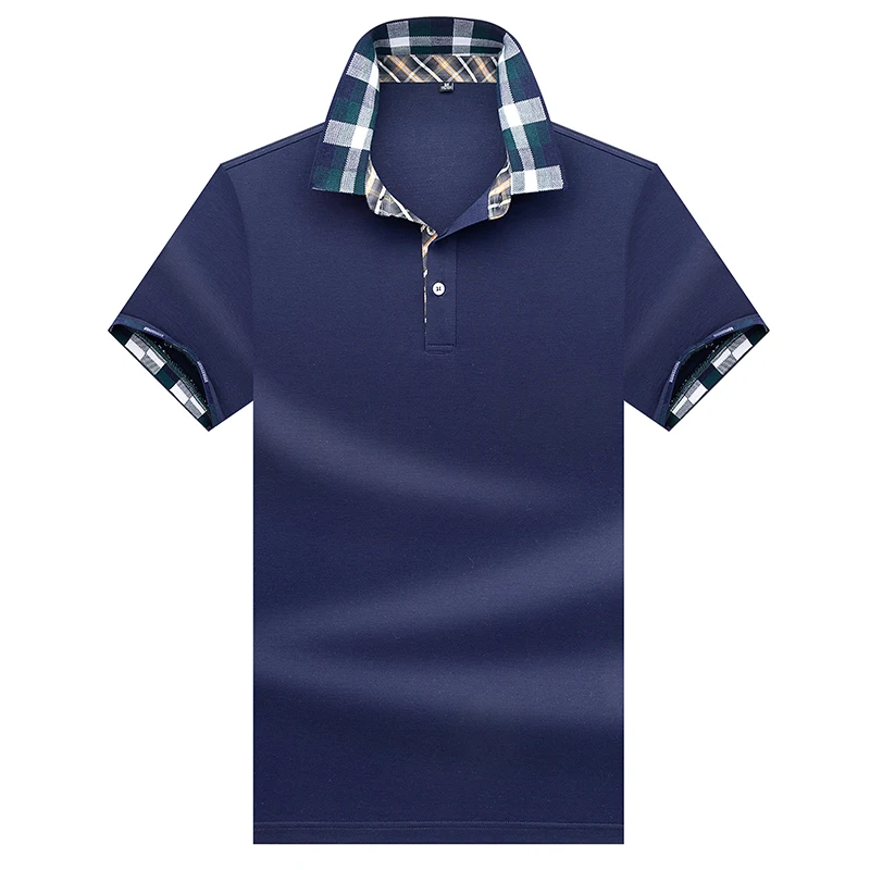 Высокое качество Tops & Tees Для мужчин поло из чистого полиэстера футболки Бизнес