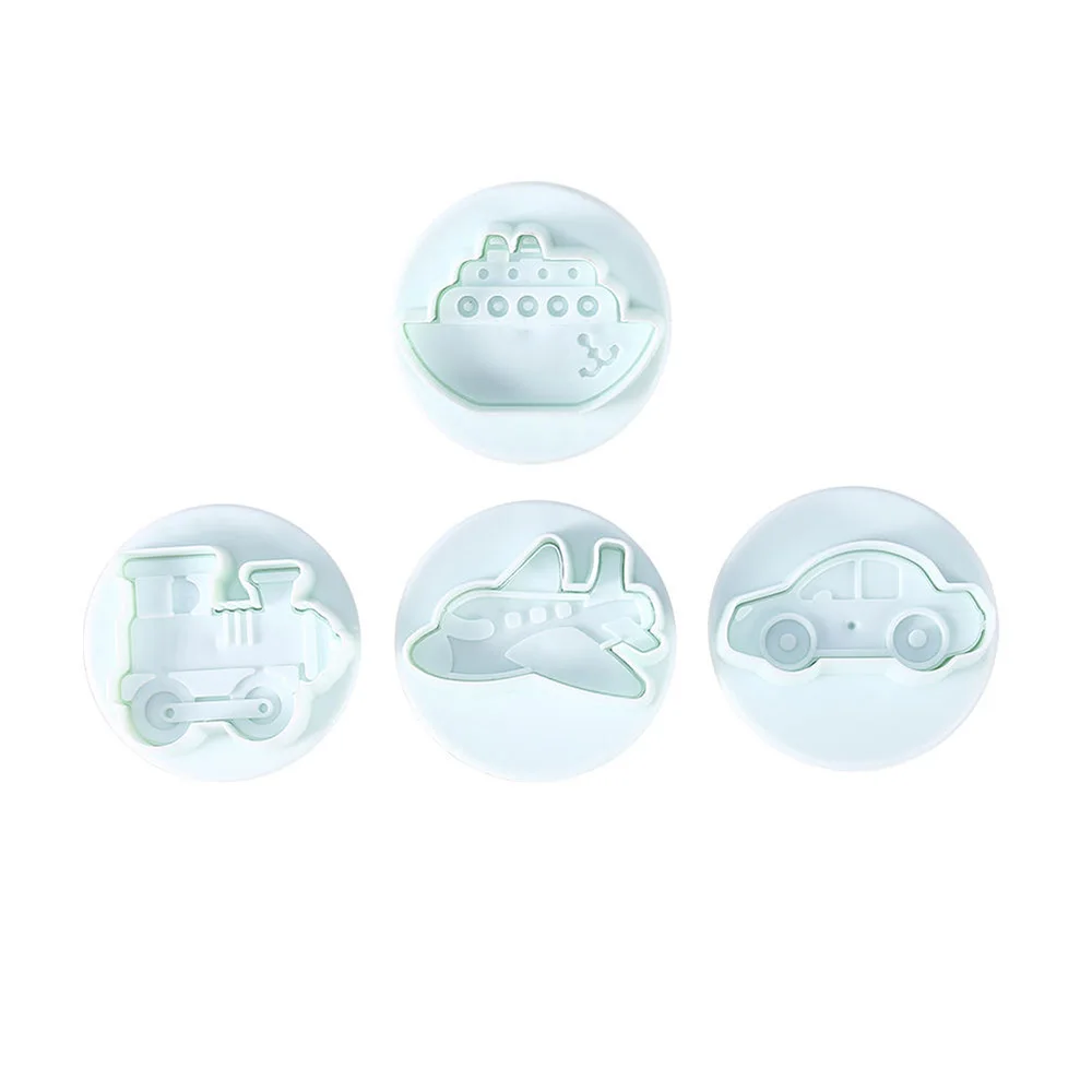 4 шт. Плунжер для сахарной мастики инструменты резки торта Форма тортов печенья