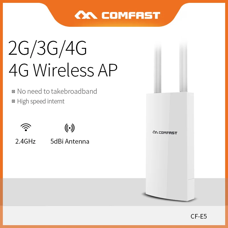 COMFAST 4 г LTE беспроводной точка доступа маршрутизатор Wi Fi высокая скорость с WAN/LAN