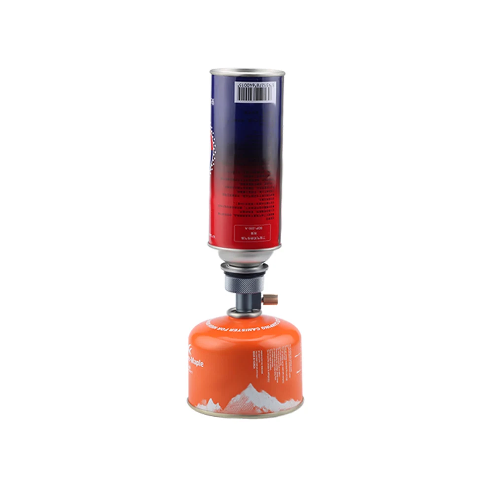 

Jeebel GAS Saver Plus Lindal Valve Canister Shifter Refill Adapter Air Vent Function Gas Burner Camping Stove Cylinders
