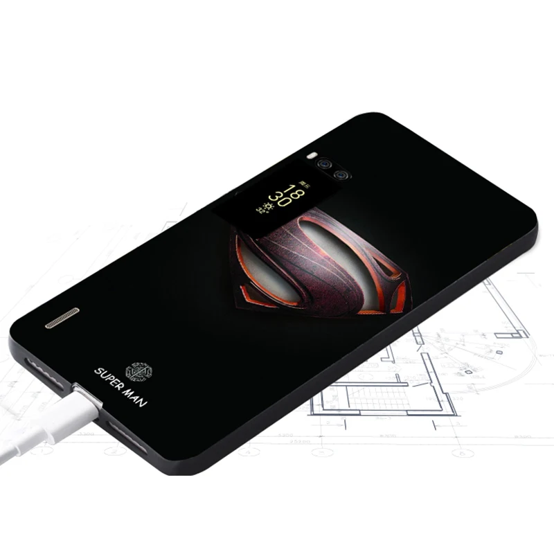 Чехол для Meizu pro 7 plus Оригинальный чехол чехол-сумка из кожи волка рыбы черепа pro7