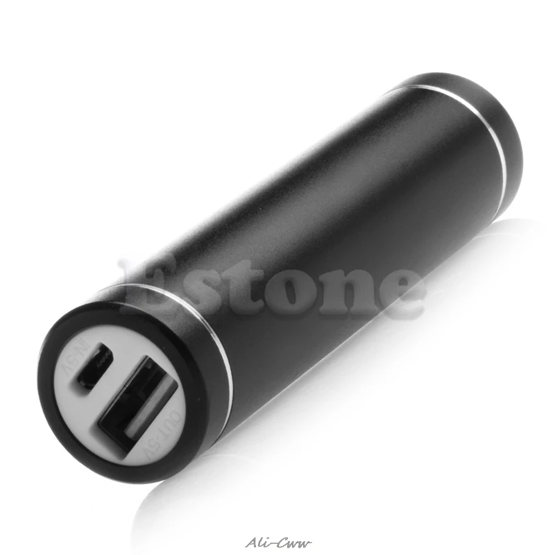 1 шт. металлический 5 В USB чехол для портативного зарядного устройства 1x18650