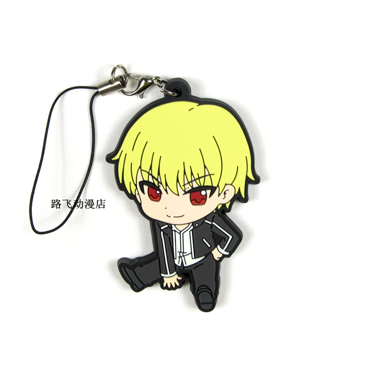 Fate/stay Night UBW Matou Sakura Gilgamesh Emiya Shirou фигурка героя аниме резиновый брелок кулон
