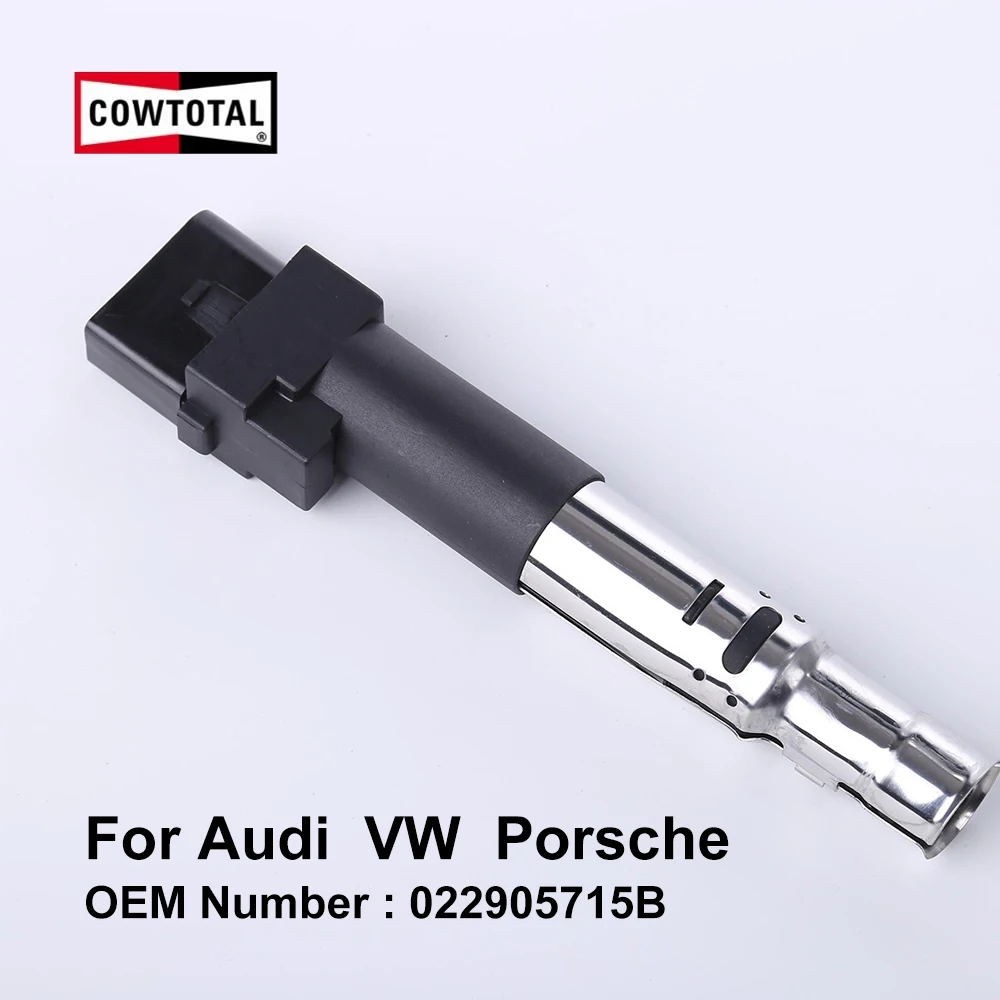 Cowtote Катушка зажигания для 022905715B Audi A3 Q7 TT Volkswagen Touareg CC Golf Porsche Cayenne|Катушка