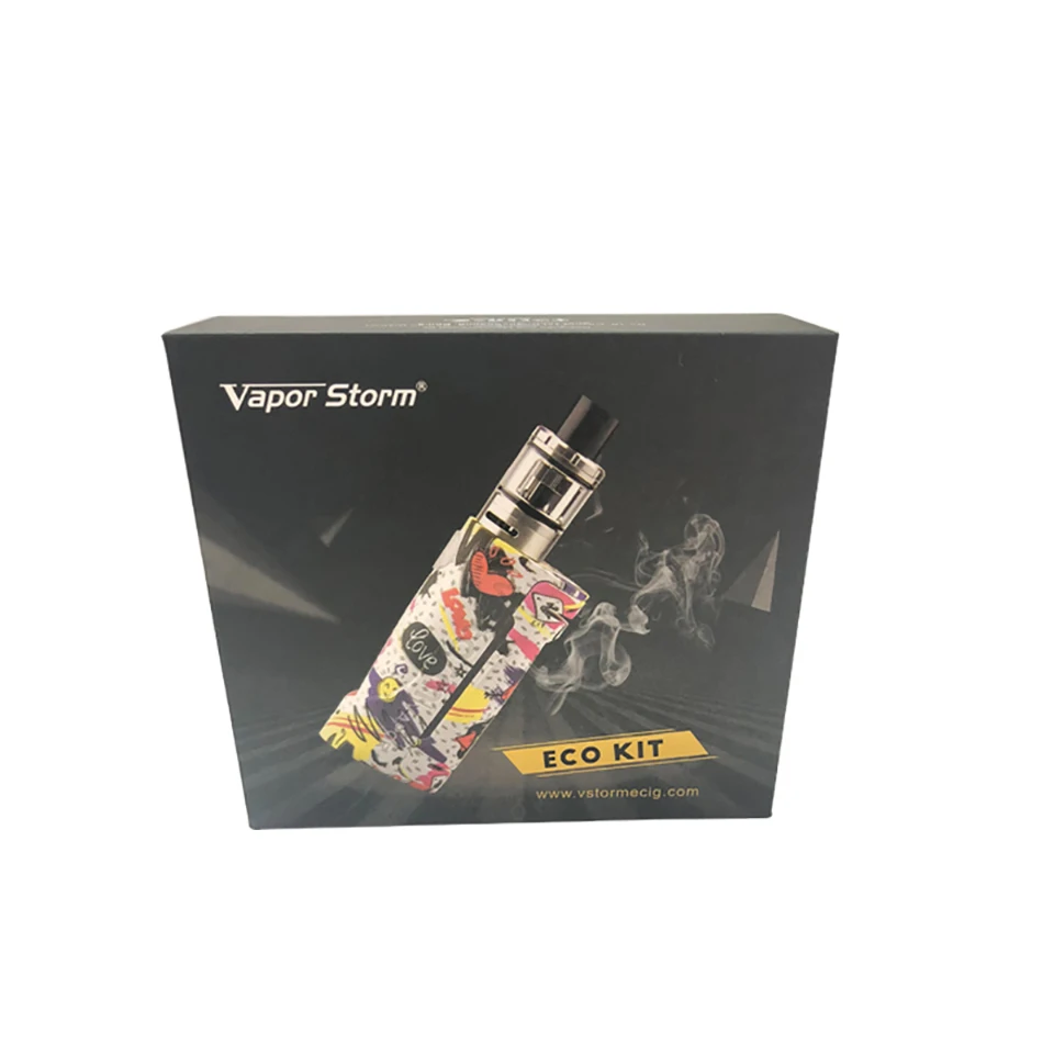 Оригинальный Vapor Storm ECO kit 90 Вт вейп комплект электронной сигареты с емкостью 2 мл