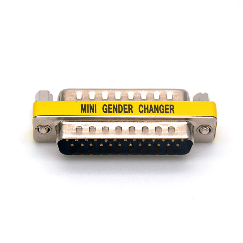 Общий M DB25 Mini Gender Changer серийный кабель Расширенный адаптер 25 Pin папа M/M minitype