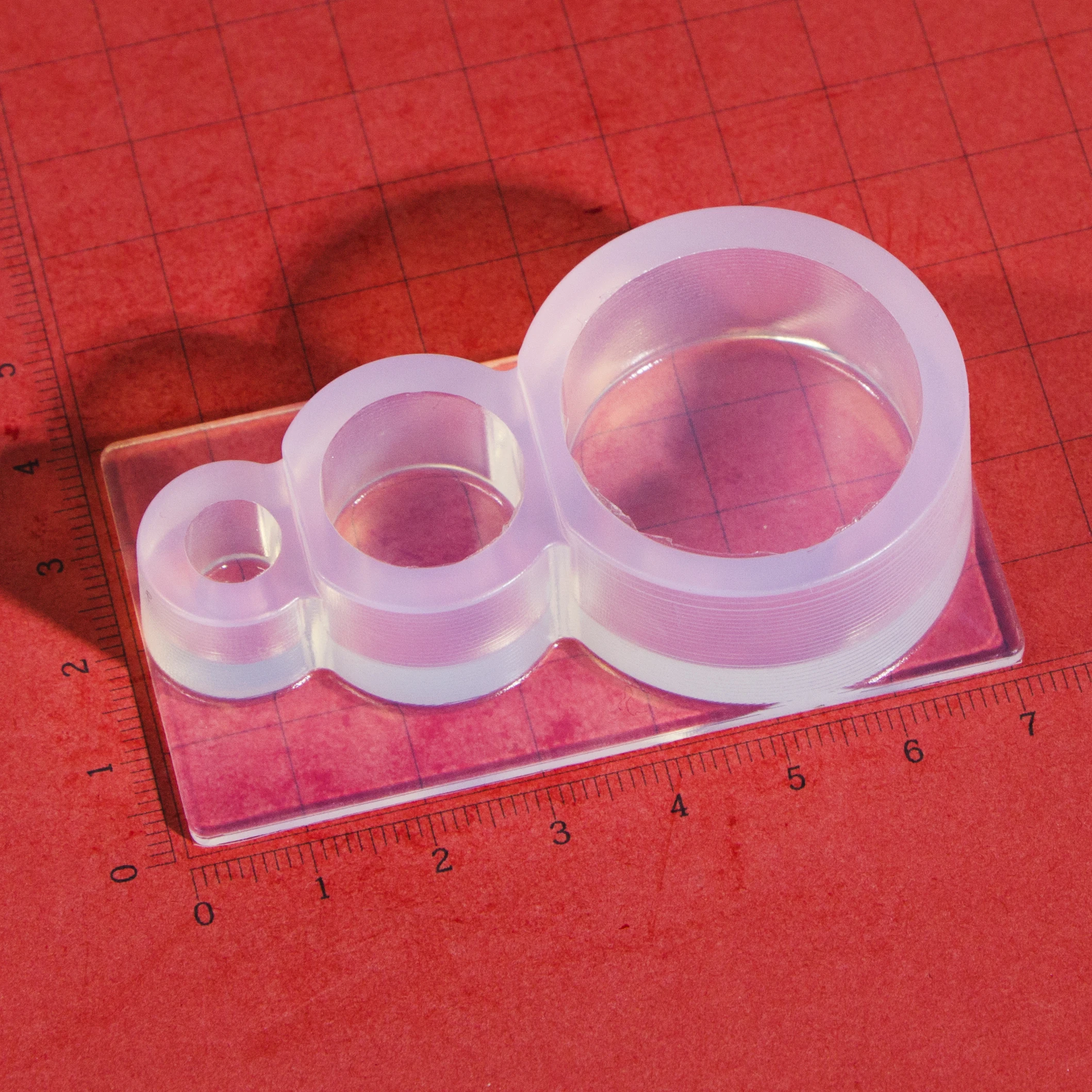 Новые стереоскопические прозрачные силиконовые DIY формы для моделирования