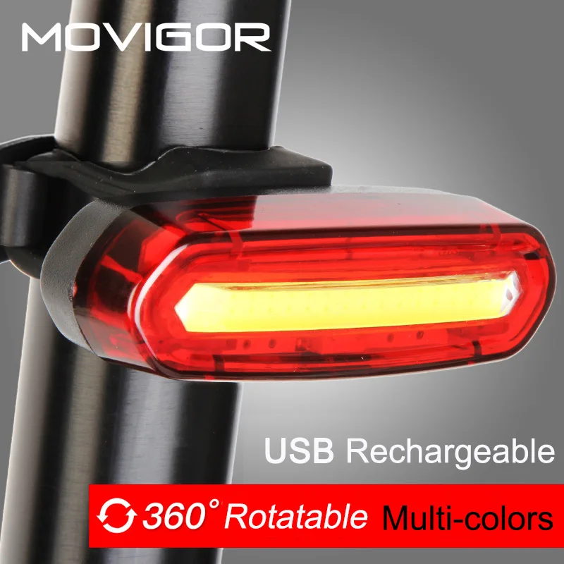 120lm USB Перезаряжаемые светодиодный Велосипедные фары велосипед Подседельный