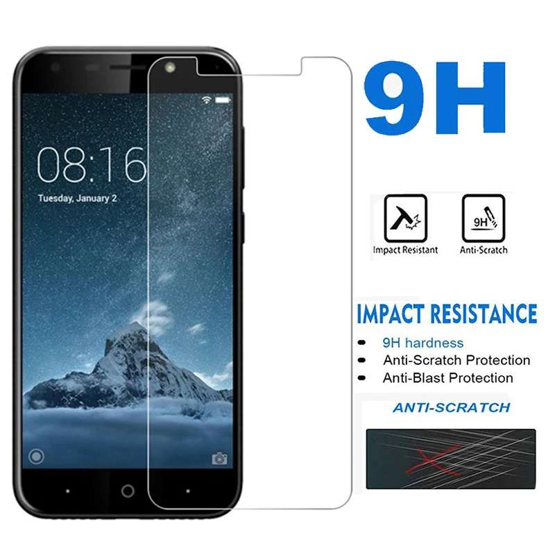 Для zte blade a520 glass v7 light lite v7lite a6 v6 v 7 v8 a510 a601 a 6 8 закаленное защитное стекло для
