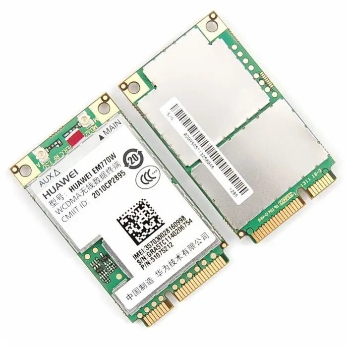 EM770W 3G 7, 2 / WWAN WCDMA HSDPA Mini PCI-E