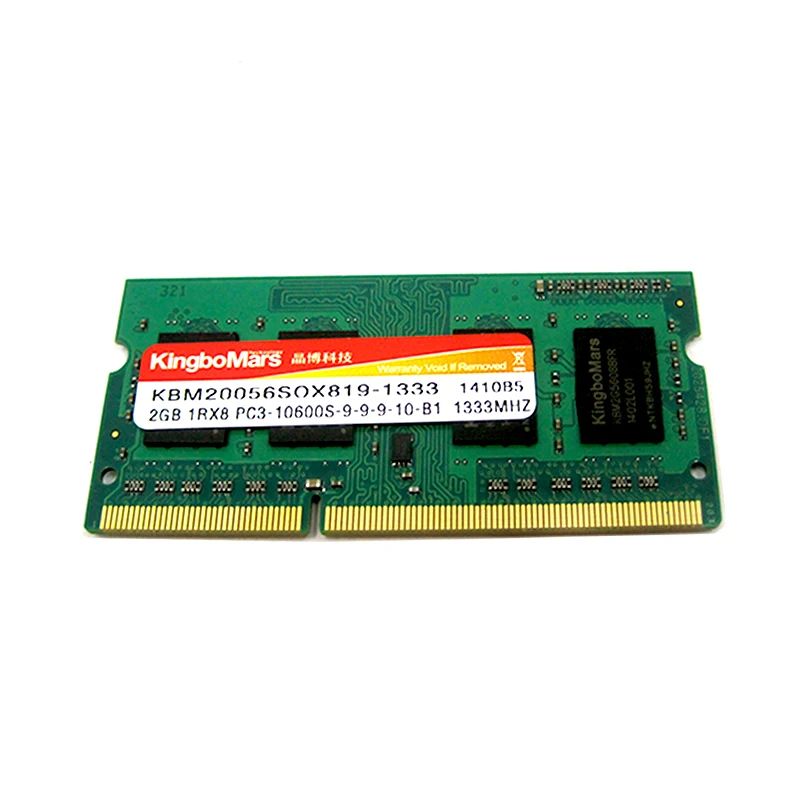 Абсолютно 2 Гб DDR3 1333 МГц 1RX8 PC3-10600S оперативная память для ноутбука