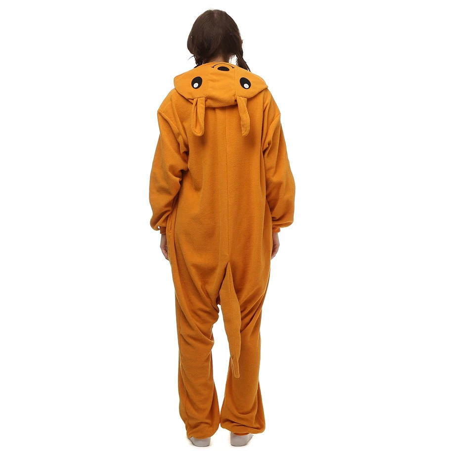Флисовый костюм Kgurumi для взрослых косплея аниме комбинезон-кенгуру в виде