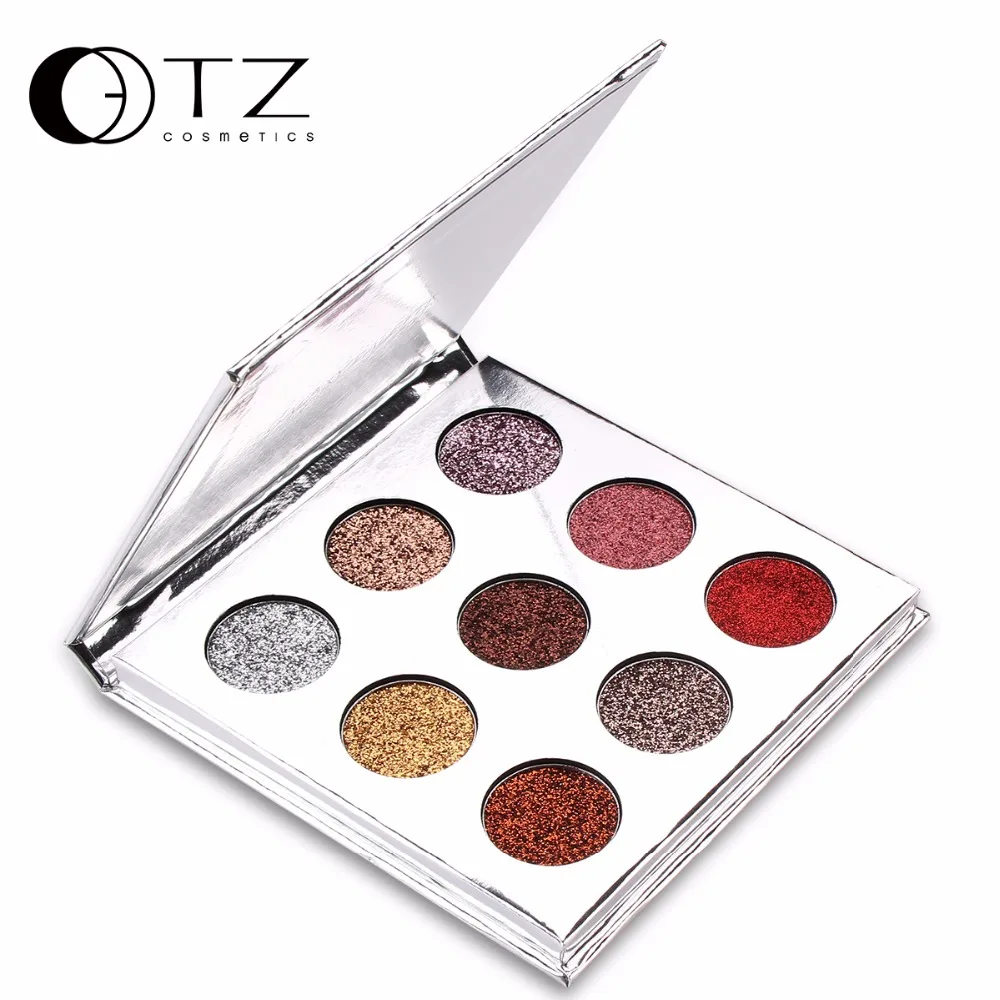 9 Цвета блестит глаз Shdow Палитры Радуга diamond нажал тени для век Косметика Make Up