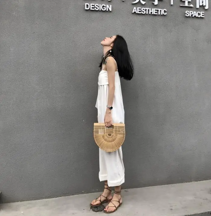 Женский Универсальный комбинезон на бретельках повседневный Облегающий с