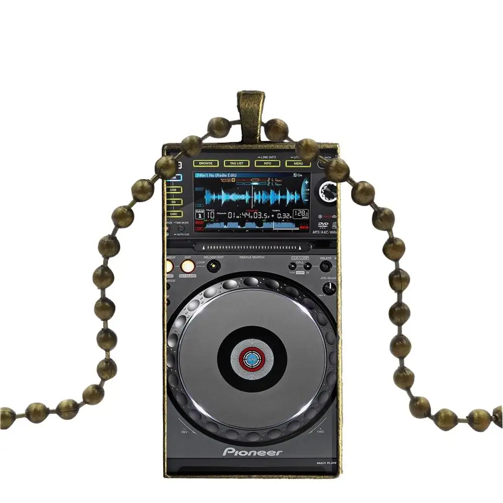 Для подарка унисекс бижутерия со стеклянными кабошонами бронзовый цвет с колье