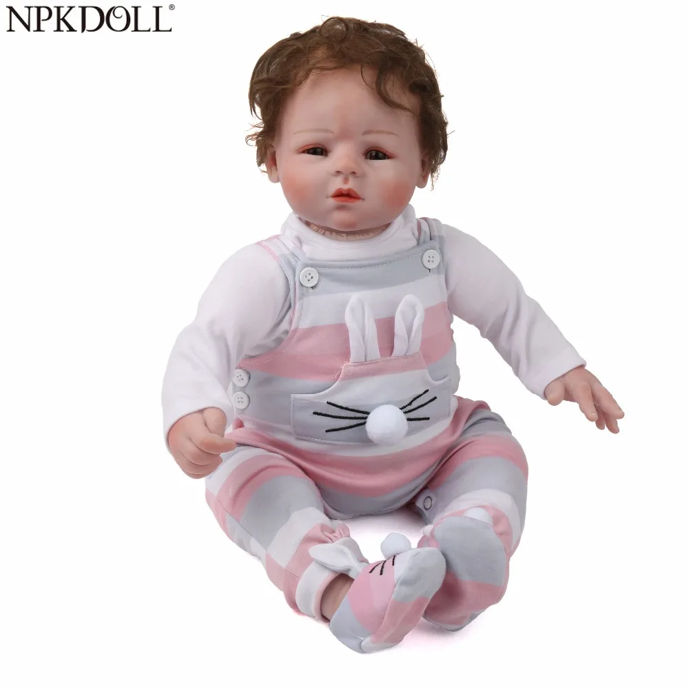 NPKDOLL 50 см 20 дюймов Реалистичная кукла для новорожденных ручная работа игрушка