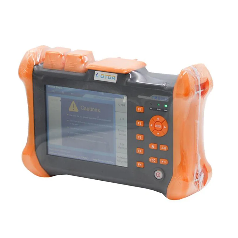 

Handheld OTDR TMO-300-SM-C OTDR 1310/1550nm 30/32dB,Integrated VFL, Touch Screen Optical Time Domain Reflectometer VFL
