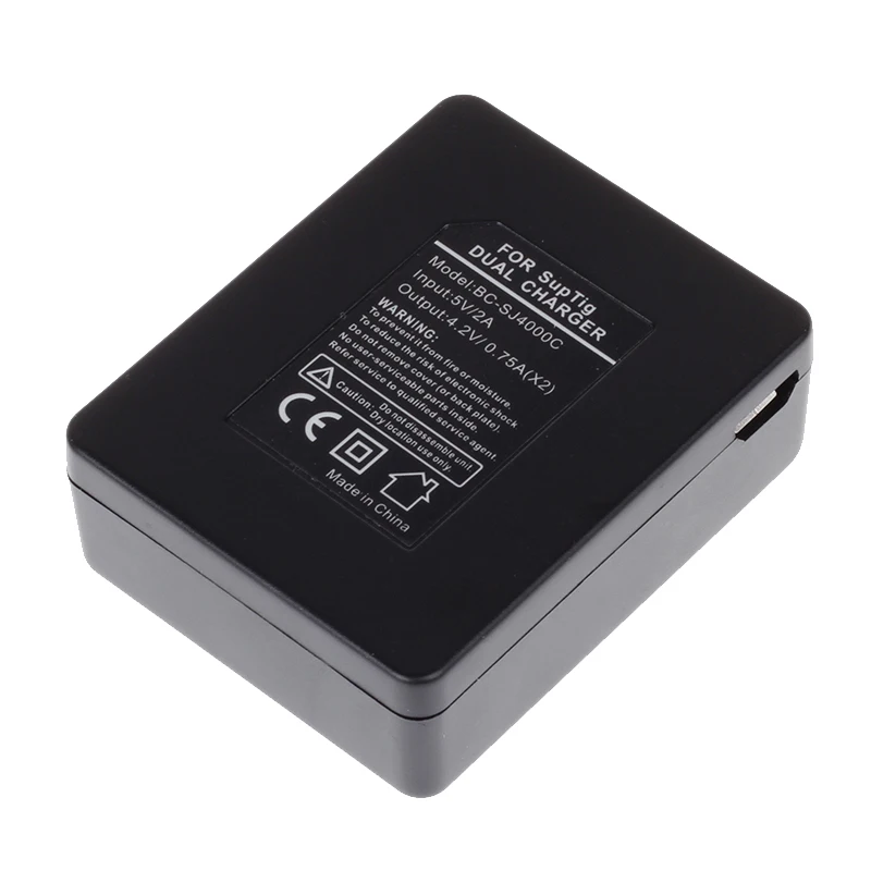 MINI USB / MICRO dual SJ4000 зарядное устройство для батарей SJCAM SJ 4000 5000 wifi/air/SJ5000/SJ7000/M10/SJ9000