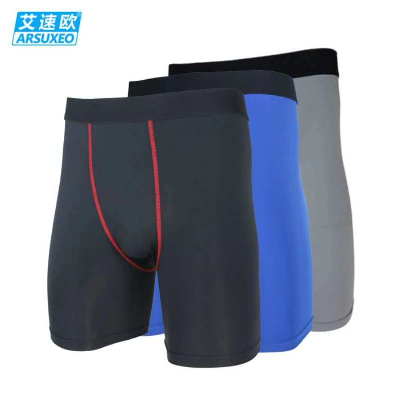 Для мужчин's колготки быстросохнущая дышащая Футбол Верховая езда Шорты Нижнее