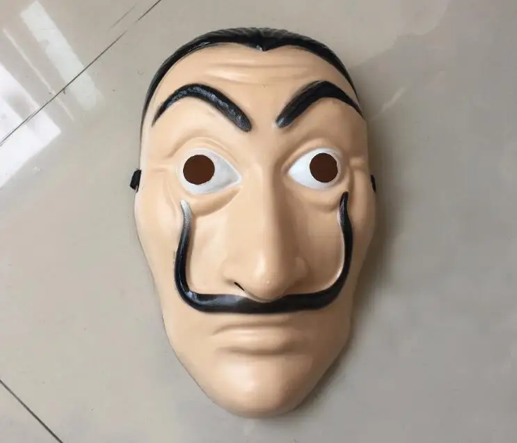 Salvador Dali Фильм Костюм деньги Heist дома Бумага дом унисекс для взрослых детей костюм