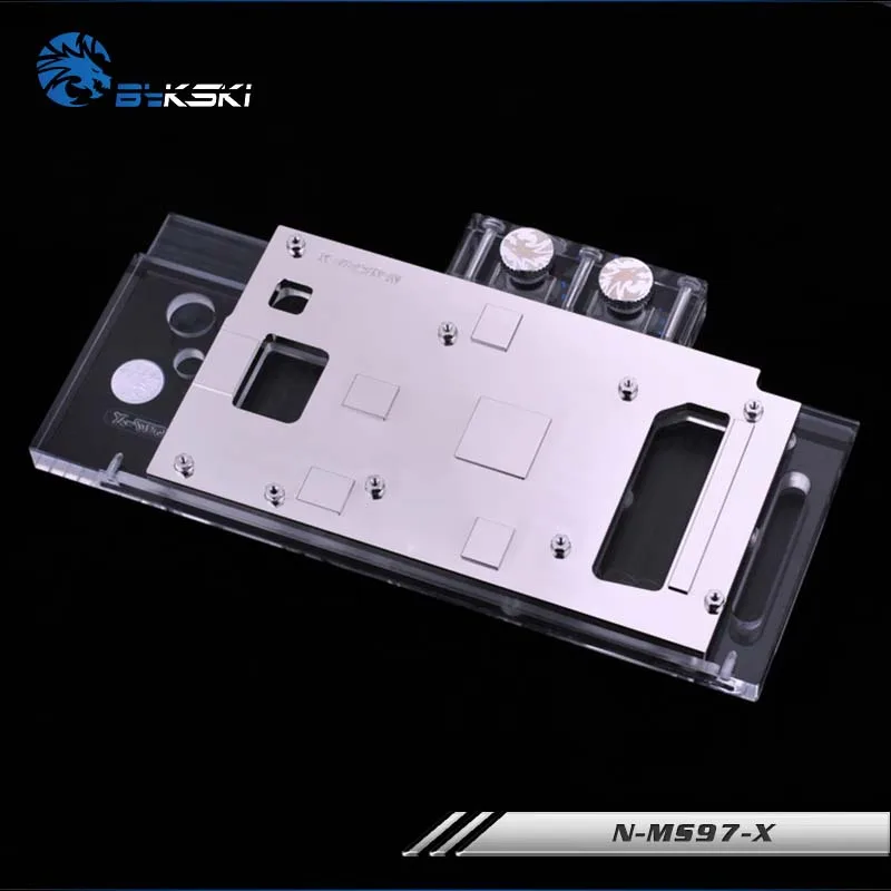 Водяной блок Bykski N-MS97-X GPU для MSI GTX970 V1.1 с полным покрытием графическая карта кулер
