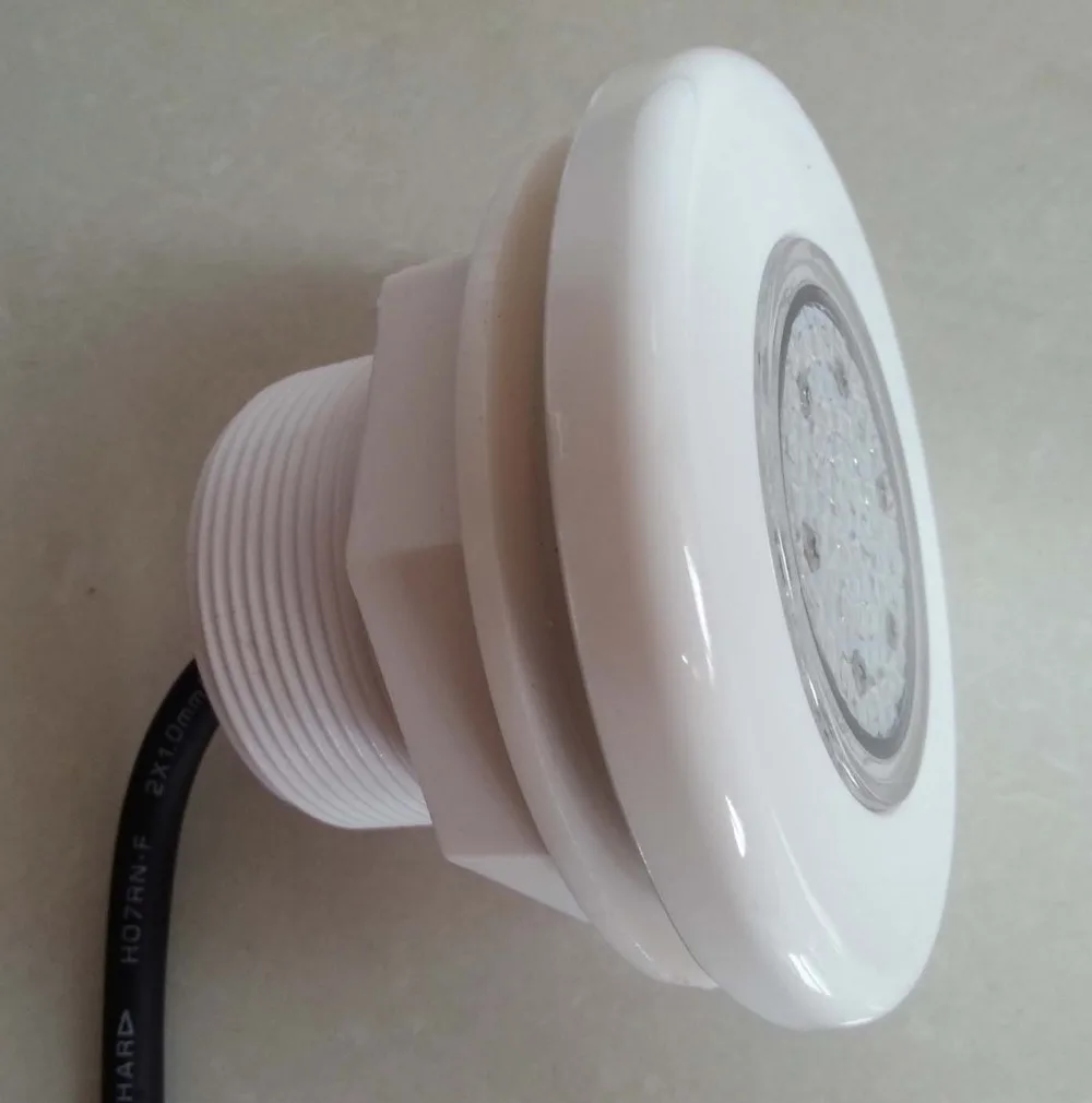 Подводный светодиодный светильник для бассейна SMD6W 12 В RGB пластиковый фитинг 2