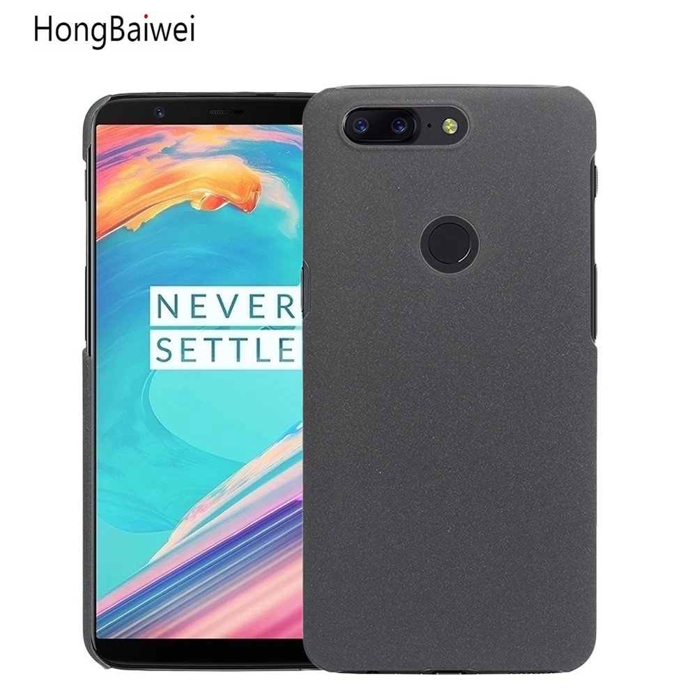 Чехол для Oneplus 5 T 3 2 Oneplus5T задней крышки твердый PC матовый черный мужской чехол One