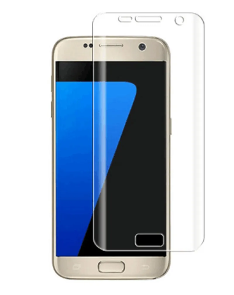 S7 Фильм Края! ультра тонкий мягкий полное покрытие протектор экрана для samsung galaxy s7