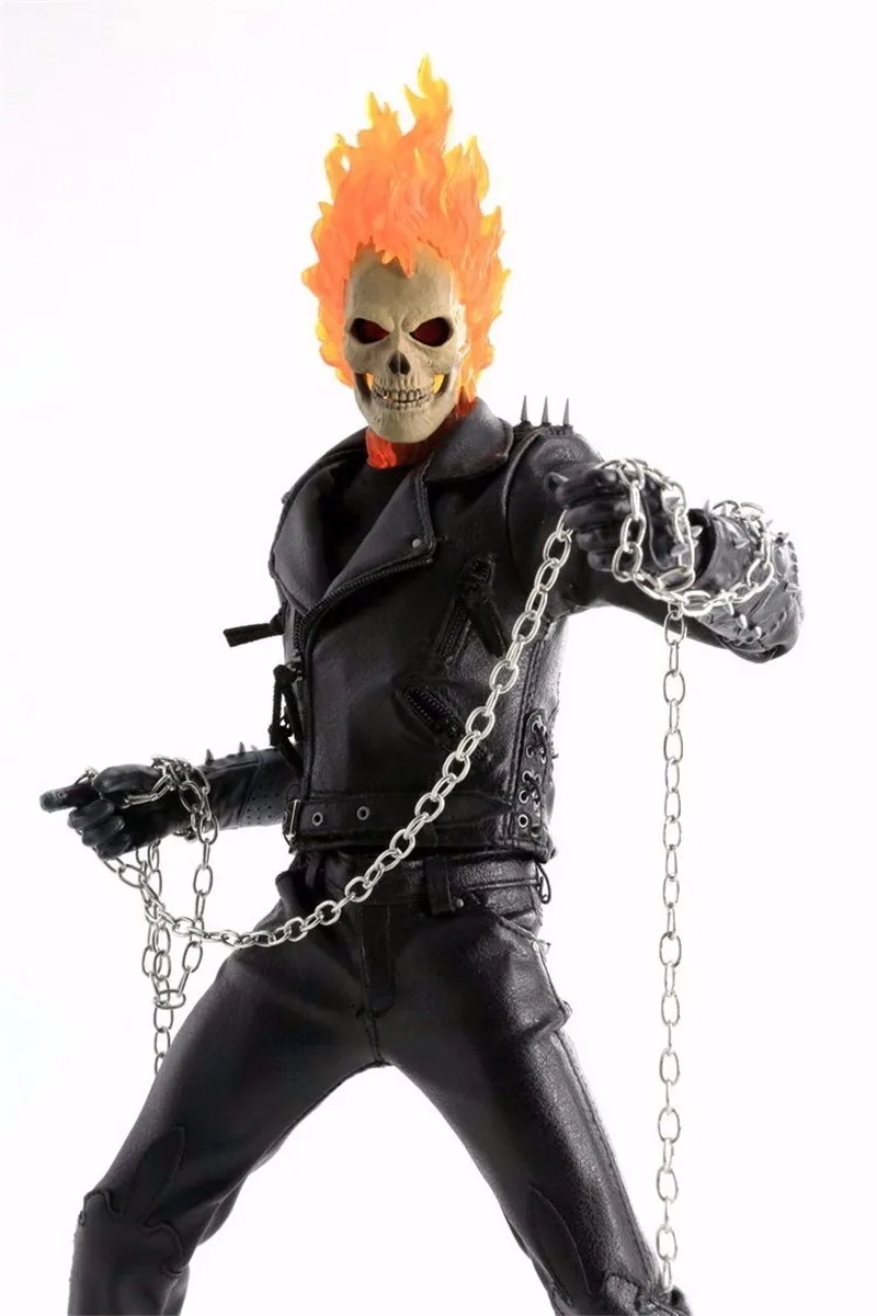 Marvel Ghost Rider 23 см BJD ПВХ фигурка модель игрушки|Игровые фигурки и трансформеры| |
