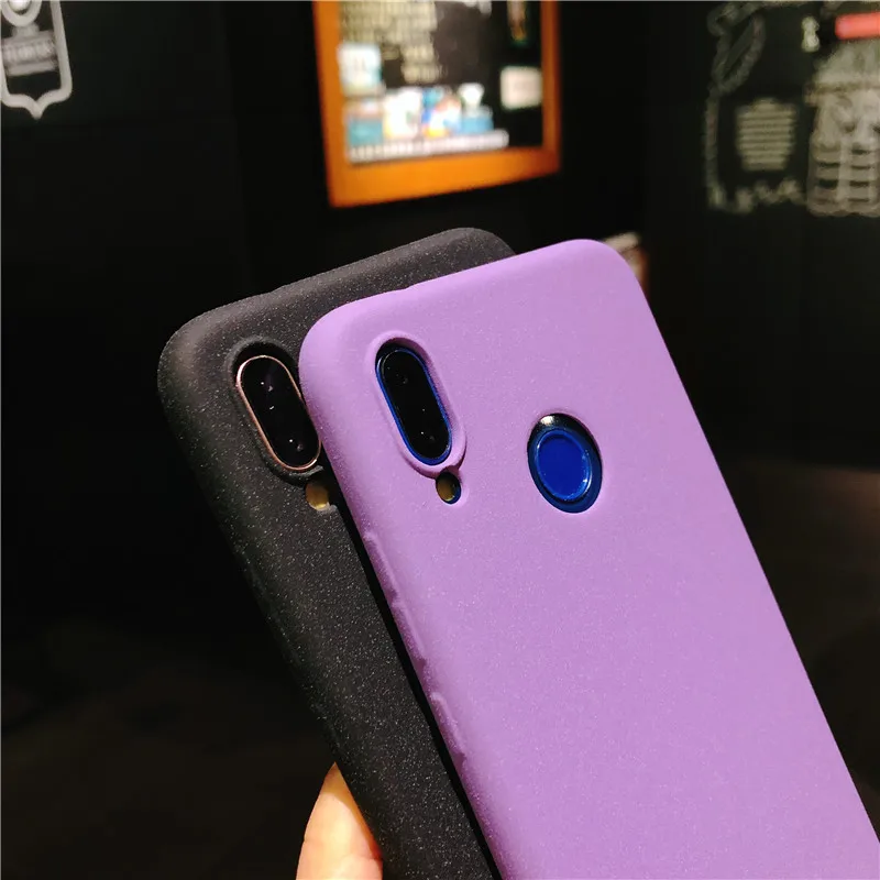 Матовый Силиконовый чехол для телефона Huawei P20 Lite P10 P9 P8 2017 Mate 10 Honor 8 9 5A 5C 6A 6X 7X |