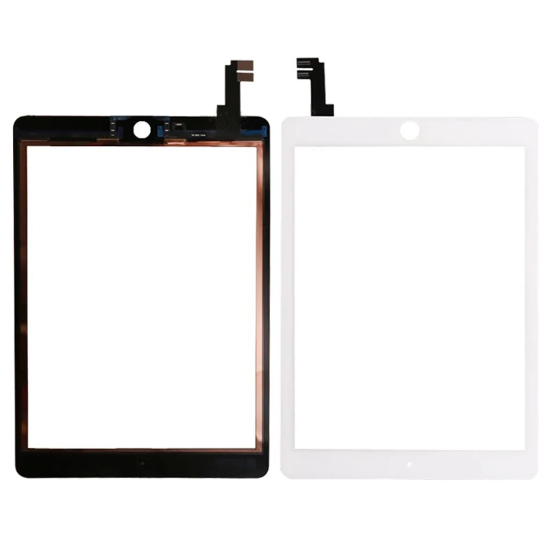 Новый стеклянный сенсорный экран для iPad 6 Air 2 го поколения A1567 A1566 дигитайзер с