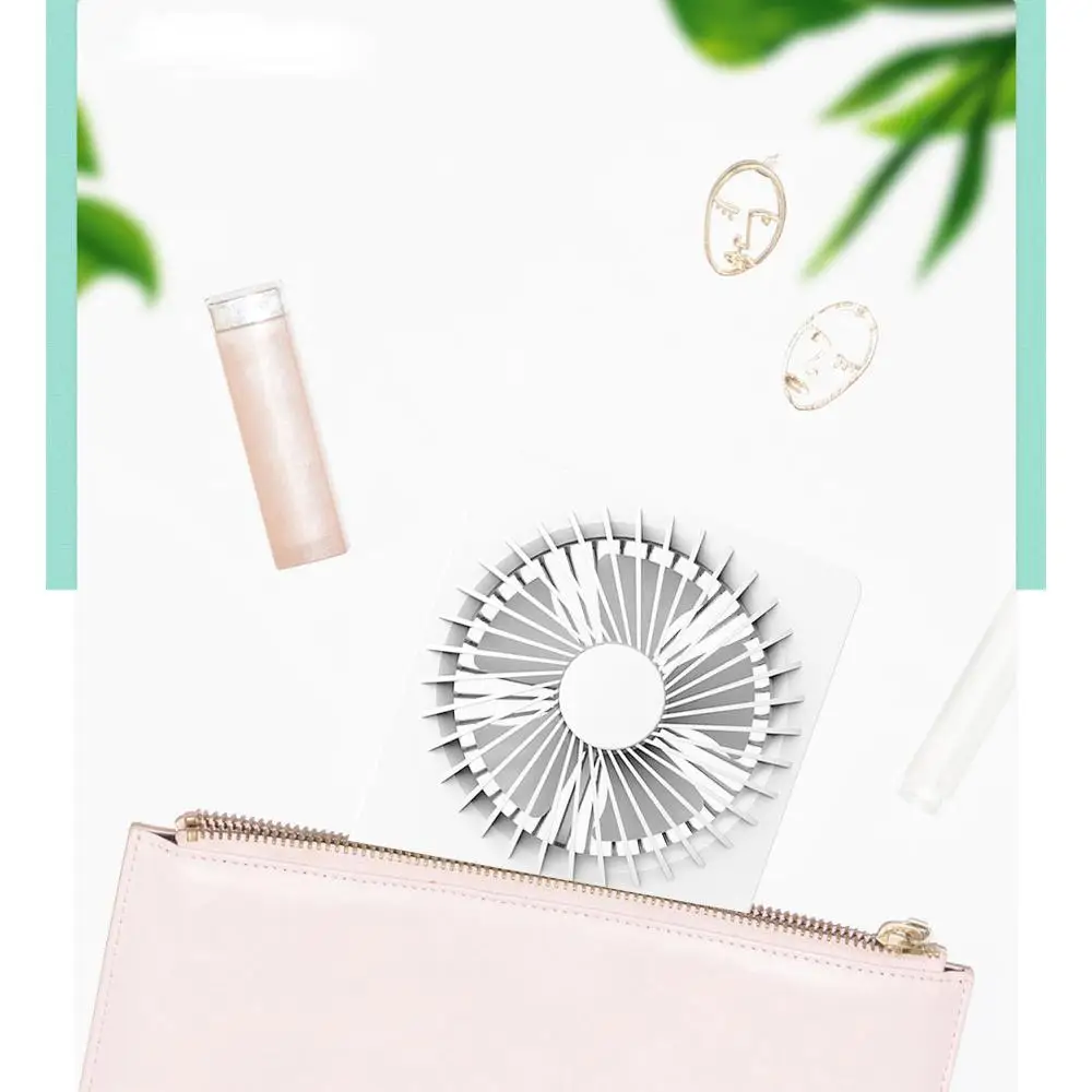 Портативный мини вентилятор с usb зарядкой складной портативный регулируемый