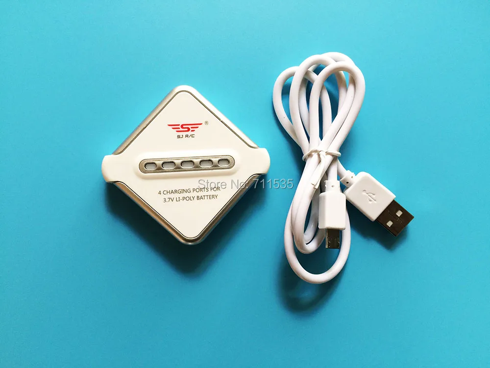4 зарядных порта 3 7 в 1S JST Plug Lipo Battery USB Balance Charger для UDI U818 MJX X400 X800 WLtoys V686K V686G V686 V959