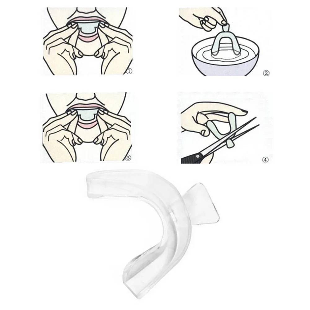 

2017 Care Oral Molar Mouthguard Trays Transparent Thermoforming Mouth Whitening Trays Dental Teeth Dental Equipment Top quality