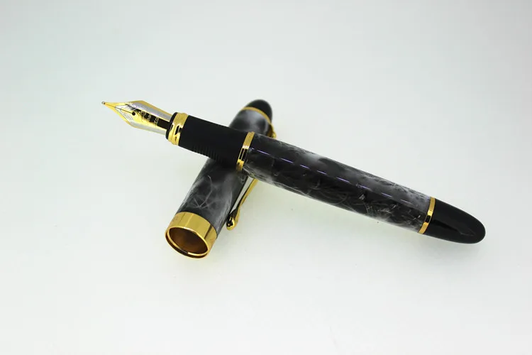 

Limit Shows High Quality Metal Calligraphy Round Flower Body English Fountain Pen Stationery Substitute English Fountain Pen