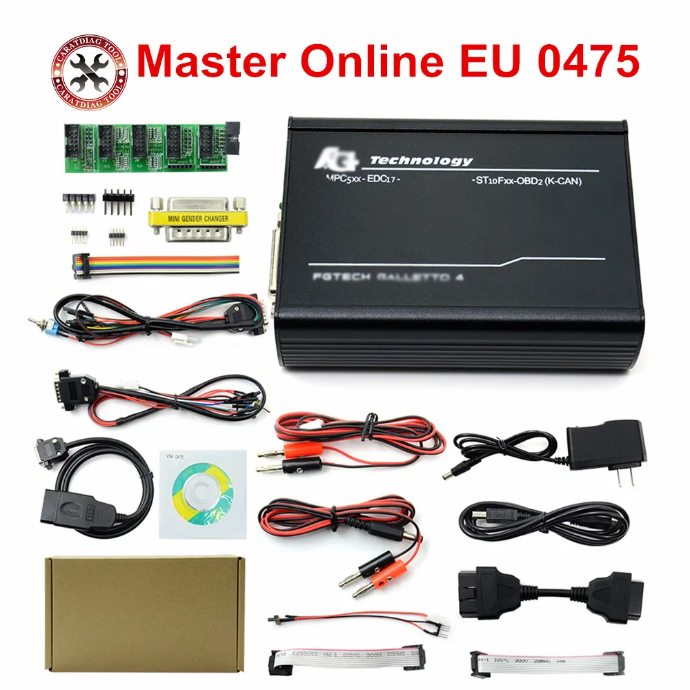 Мастер онлайн ЕС 0475 FGTech V54 Galletto 4 полный чип Поддержка BDM Функция Fg Tech Авто ЭБУ