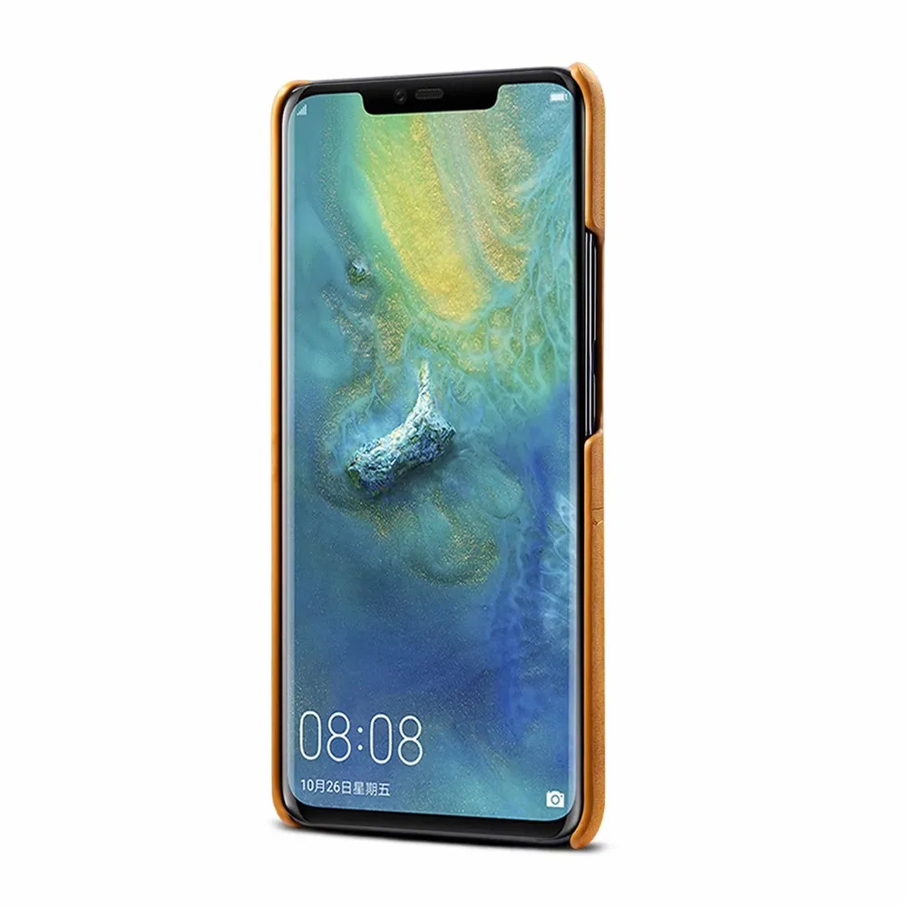 Кожаный чехол-кошелек для Huawei Mate 20 чехол телефона Pro деловой с отделениями карт |